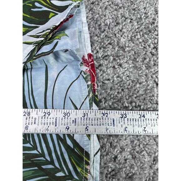 South Pole Shirt Men’s Hawaiian Short Sleeve ButtonUp All over Size 2XL Preowned - Picture 7 of 14